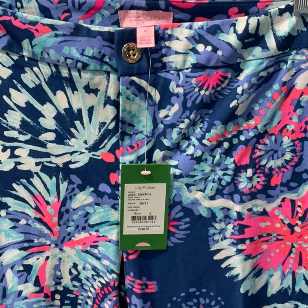 NWT Lilly Pulitzer Keliani stretch pant